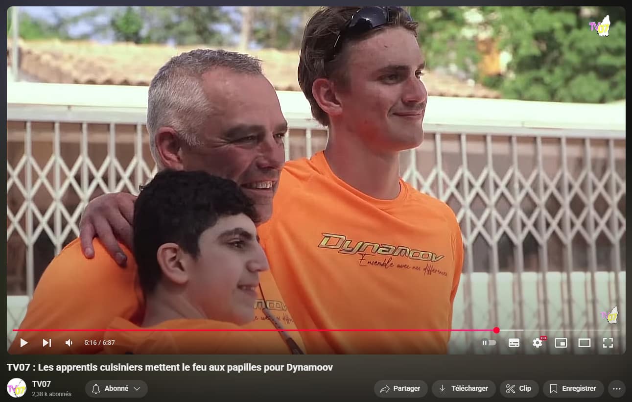 TV07 Les apprentis cuisiniers mettent le feu aux papilles pour Dynamoov